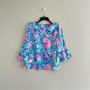 Lily Pulitzer Floral Top